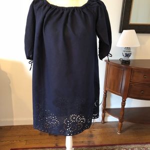 J. Crew Navy Blue Cover Up